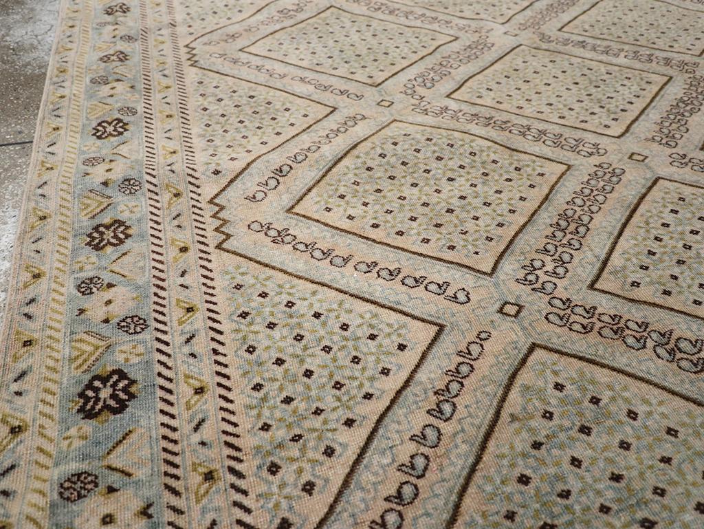 Alfombra de acento persa Afshar de mediados del siglo XX Tribal en venta