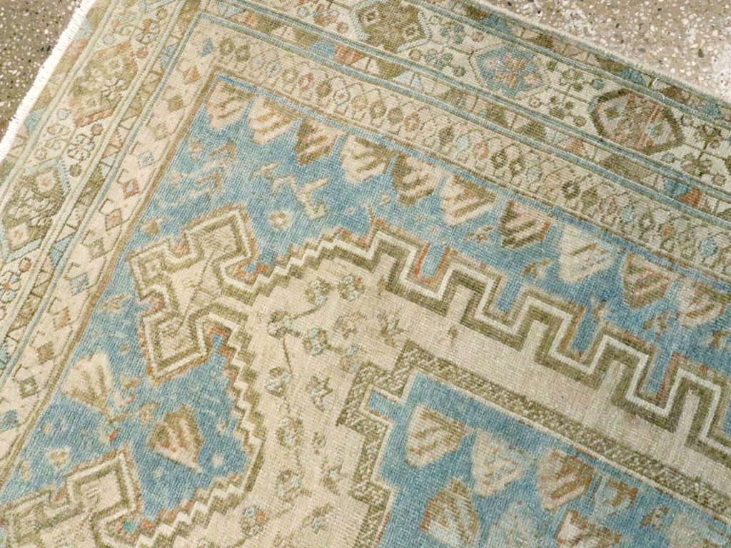 Persiano Tappeto da salotto persiano Afshar della metà del XX secolo in vendita