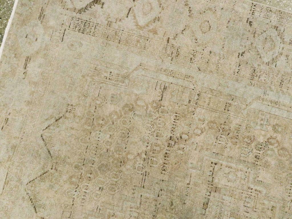 Alfombra de acento persa Afshar de mediados del siglo XX Persa en venta
