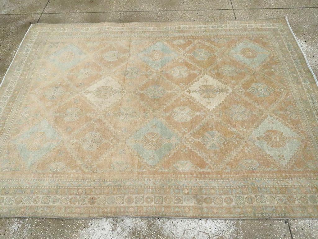 Persiano Mid-20th Century Persian Afshar Accent Rug in vendita