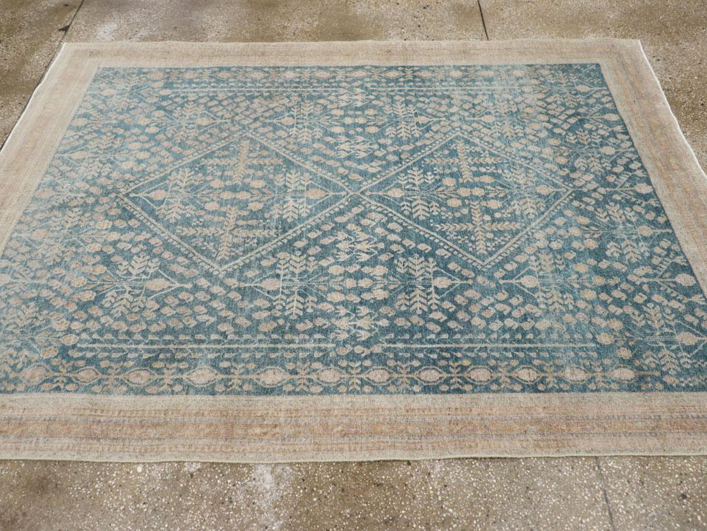 Alfombra de acento persa Afshar de mediados del siglo XX Persa en venta