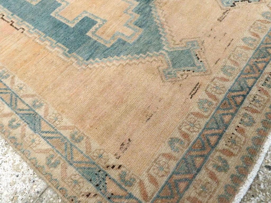 Mid-20th Century Persian Afshar Accent Rug In condizioni ottime in vendita a New York, NY
