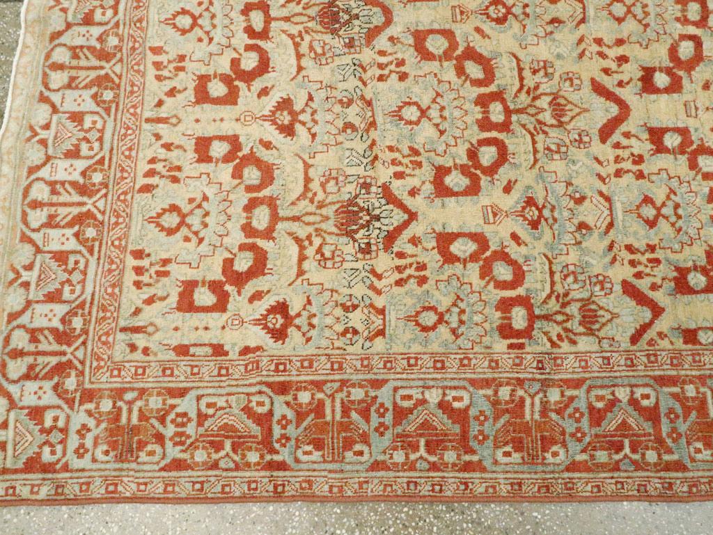 Mid-20th Century Persian Afshar Accent Rug In condizioni ottime in vendita a New York, NY