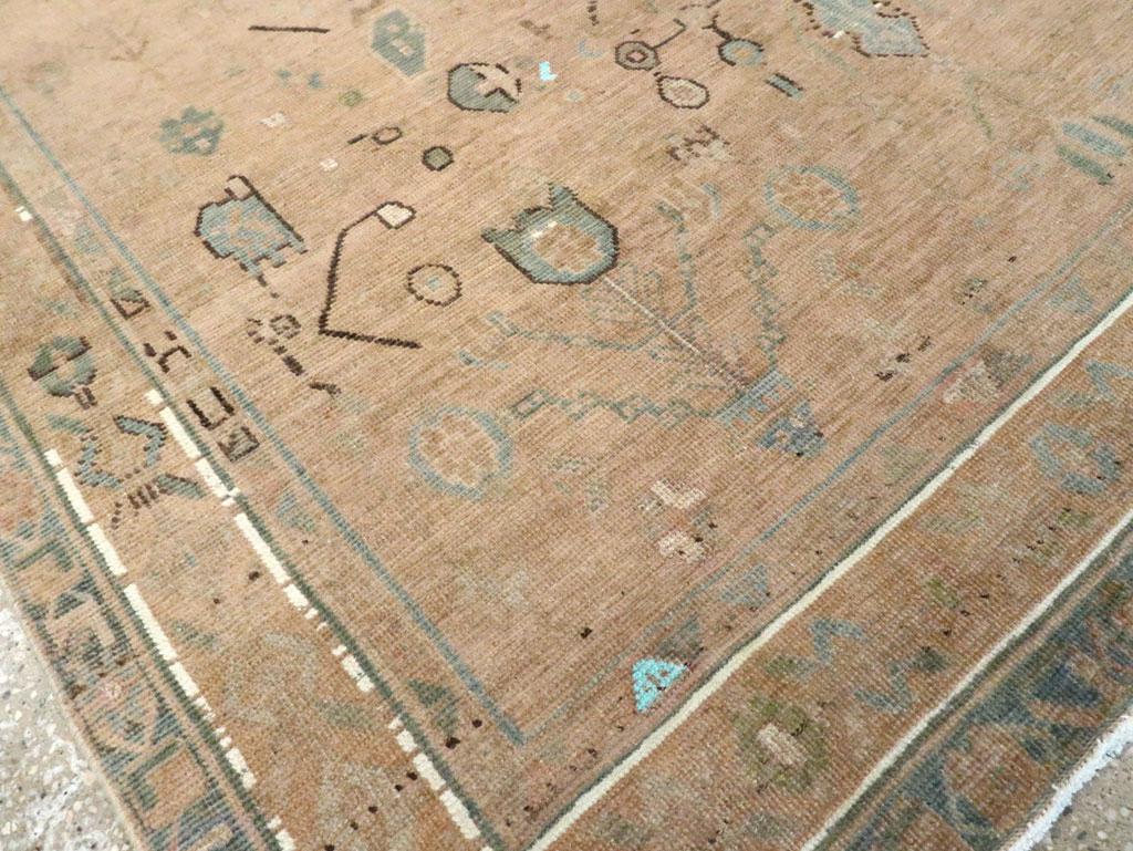 Mid-20th Century Persian Afshar Accent Rug In condizioni ottime in vendita a New York, NY