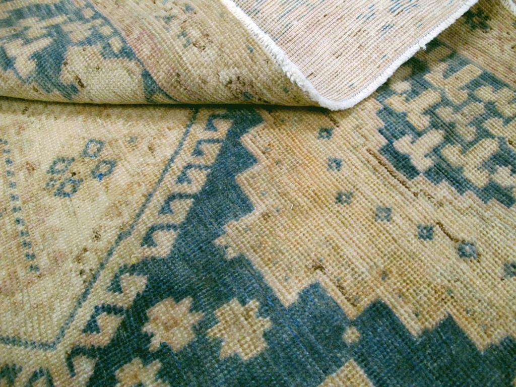 Mid-20th Century Persian Afshar Accent Rug For Sale 1