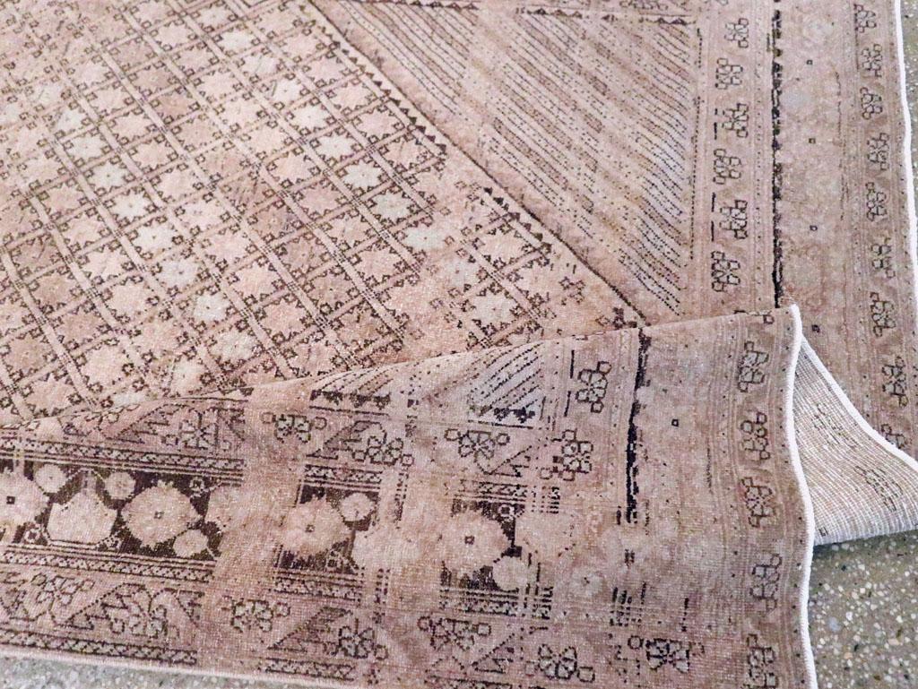 Alfombra de acento persa Afshar de mediados del siglo XX Lana en venta