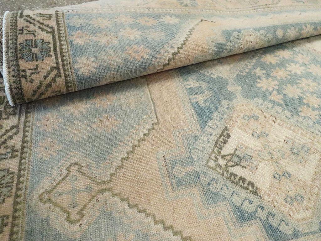 Mid-20th Century Persian Afshar Accent Rug For Sale 1