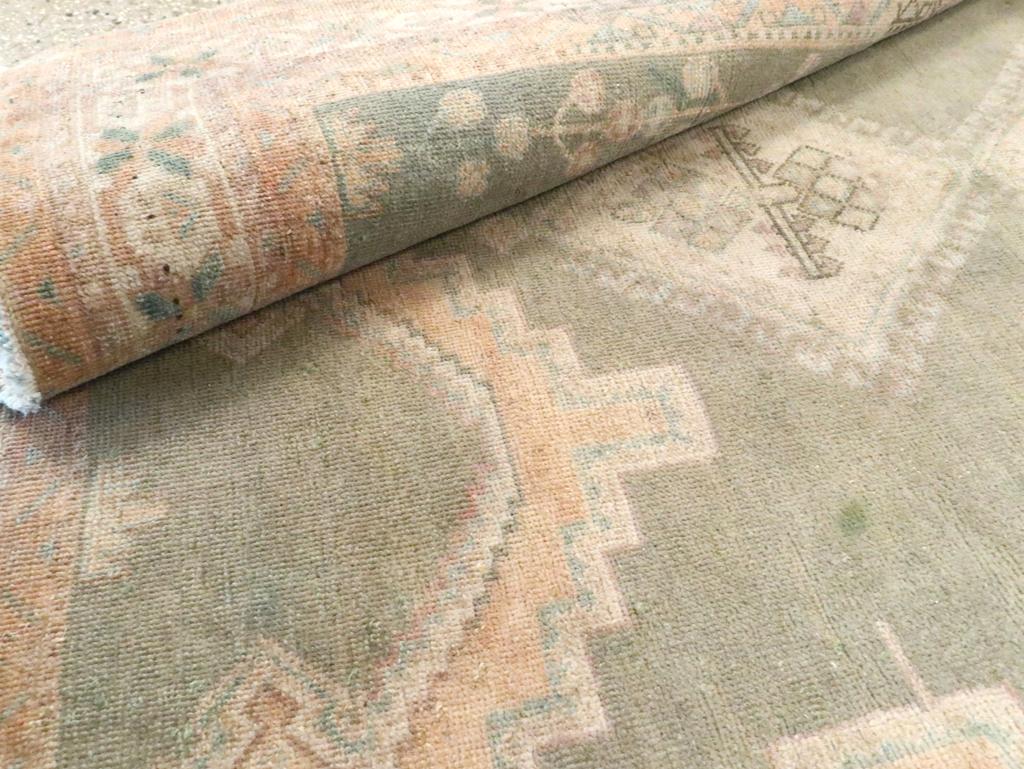 XX secolo Mid-20th Century Persian Afshar Accent Rug in vendita
