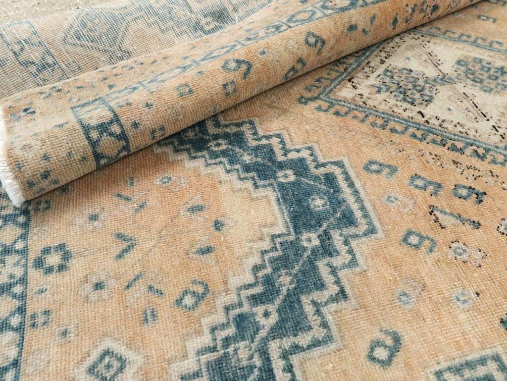 XX secolo Mid-20th Century Persian Afshar Accent Rug in vendita