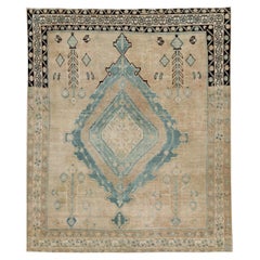 Mid-20th Century Persian Afshar Accent Rug