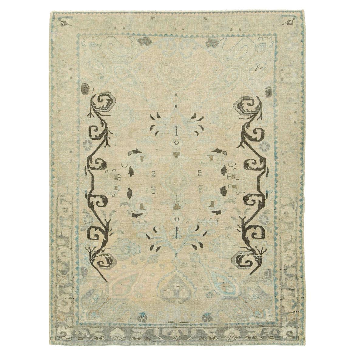 Mid-20th Century Persian Afshar Accent Rug