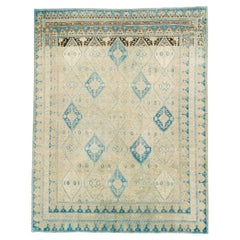 Mid-20th Century Persian Afshar Accent Rug