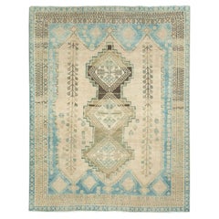 Mid-20th Century Persian Afshar Accent Rug