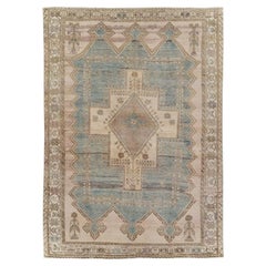 Mid-20th Century Persian Afshar Accent Rug