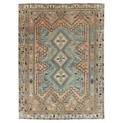 Mid-20th Century Persian Afshar Accent Rug