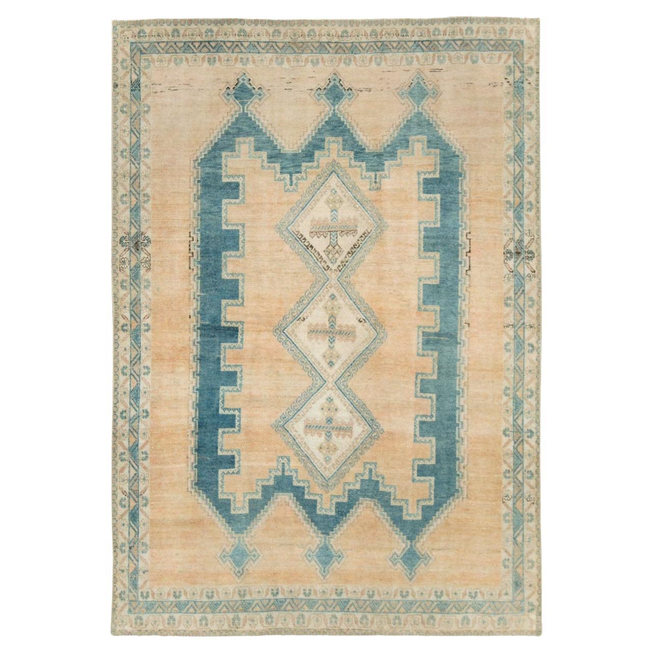 Mid-20th Century Persian Afshar Accent Rug
