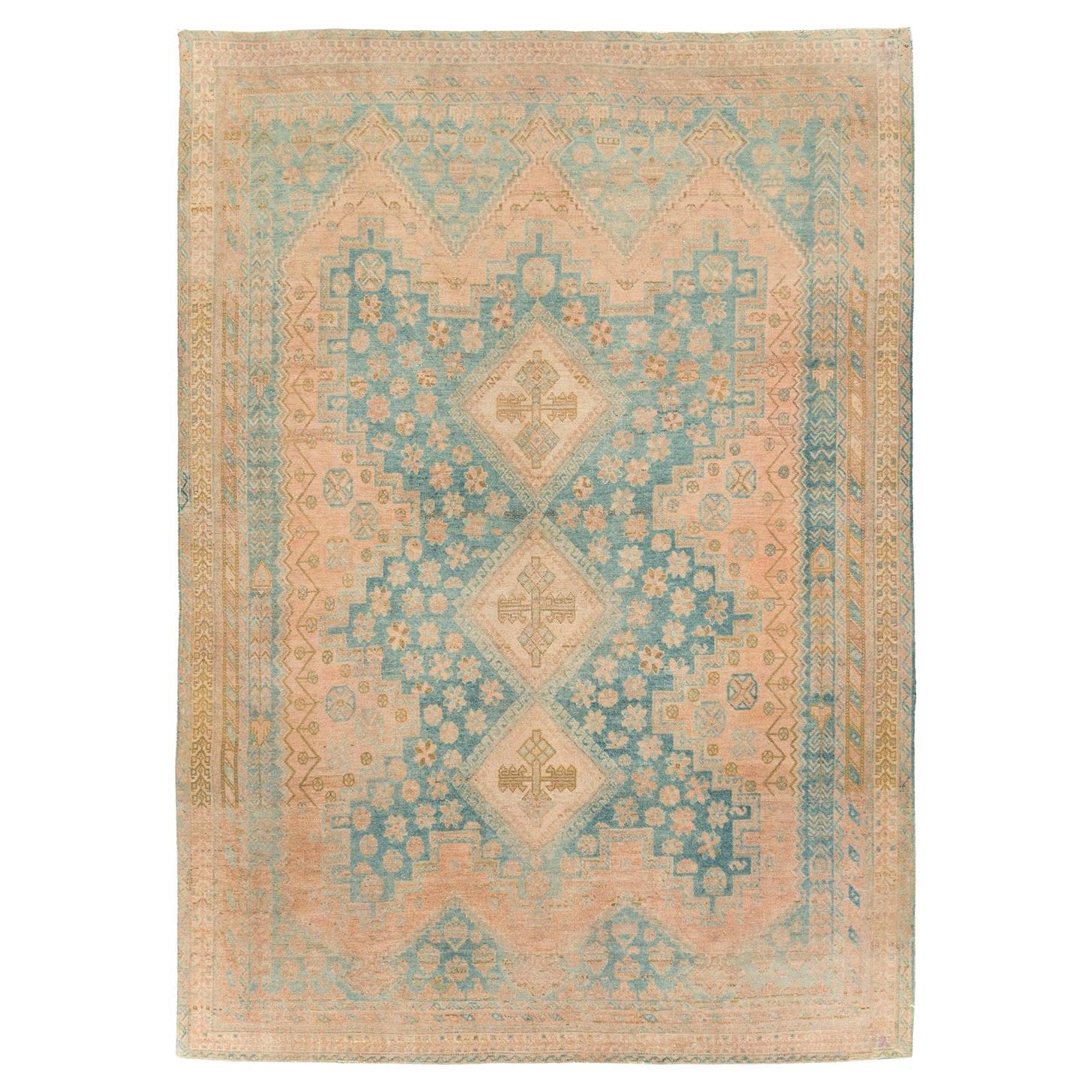 Mid-20th Century Persian Afshar Accent Rug
