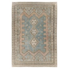 Mid-20th Century Persian Afshar Accent Rug