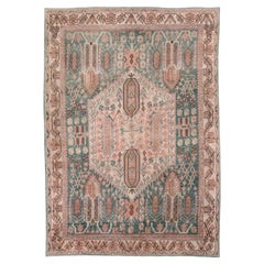 Mid-20th Century Persian Afshar Accent Rug