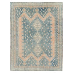 Mid-20th Century Persian Afshar Accent Rug