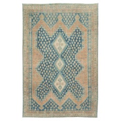 Tapis persan Afshar d'accentuation du milieu du 20e siècle