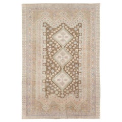 Mid-20th Century Persian Afshar Accent Rug
