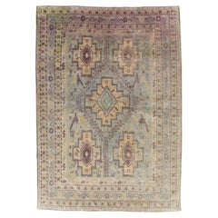 Mid-20th Century Persian Afshar Accent Rug