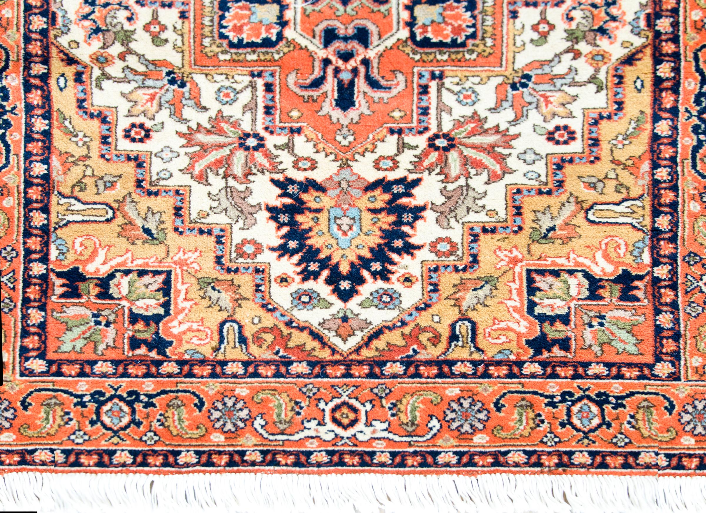 Tribal Mid-20th Century Persian Ardabil Rug For Sale