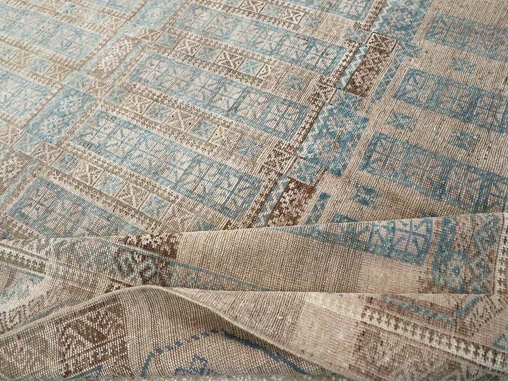 Mid-20th Century Persian Baluch Accent Carpet For Sale 1