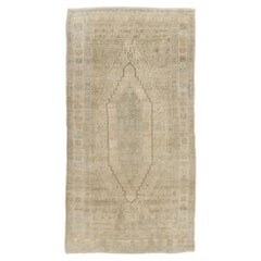 Tapis d'appoint persan Bidjar du milieu du 20e siècle