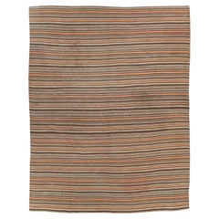 Tappeto persiano a trama piatta Kilim della metà del XX secolo