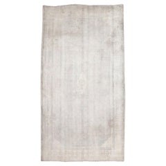 Tapis d'accent Kilim persan à tissage plat du milieu du 20e siècle