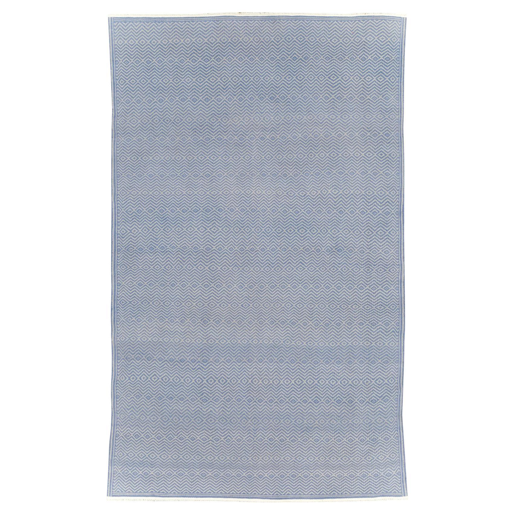 Persischer Flachgewebe-Kilim-Akzentteppich aus der Mitte des 20.