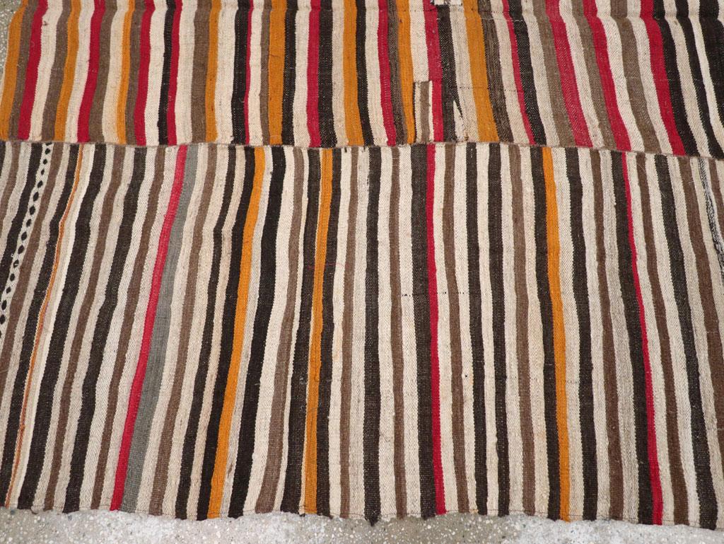 Mid-20th Century Persian Flatweave Kilim Gallery Carpet (Handgewebt) im Angebot