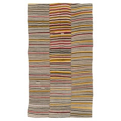 Mid-20th Century Persian Flatweave Kilim Gallery Carpet