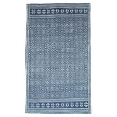 Tapis de galerie Kilim persan tissé à plat du milieu du 20e siècle