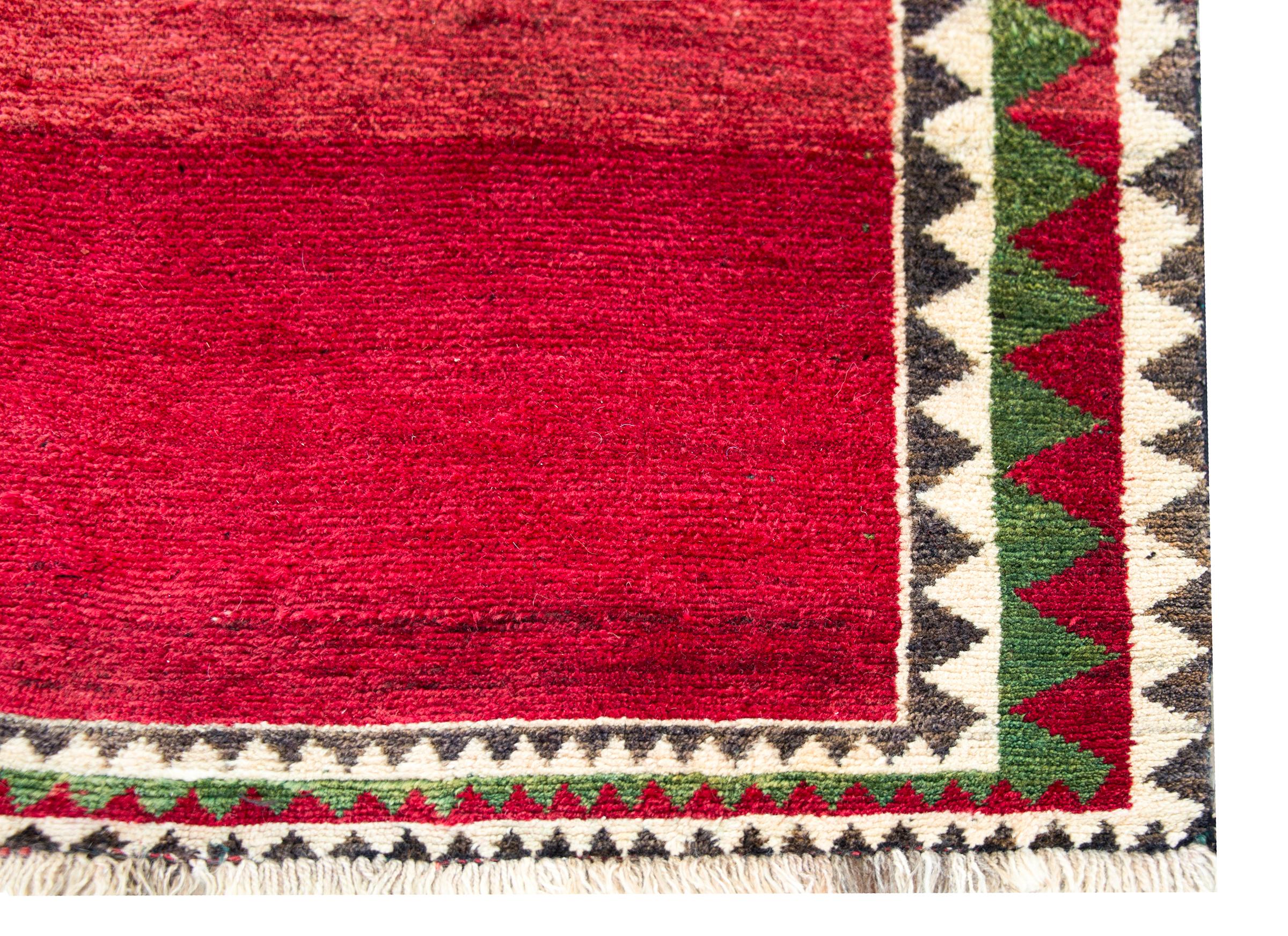 Mid-20th Century Persian Gabbeh Rug For Sale 4