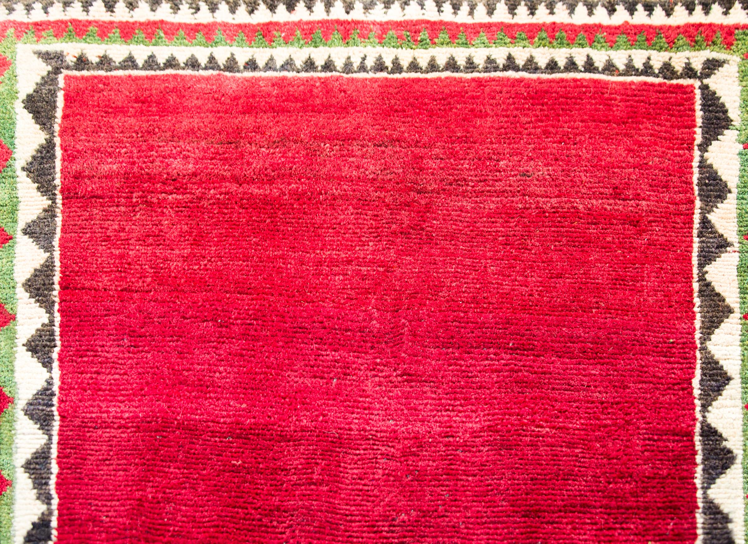 Mid-20th Century Persian Gabbeh Rug For Sale 3