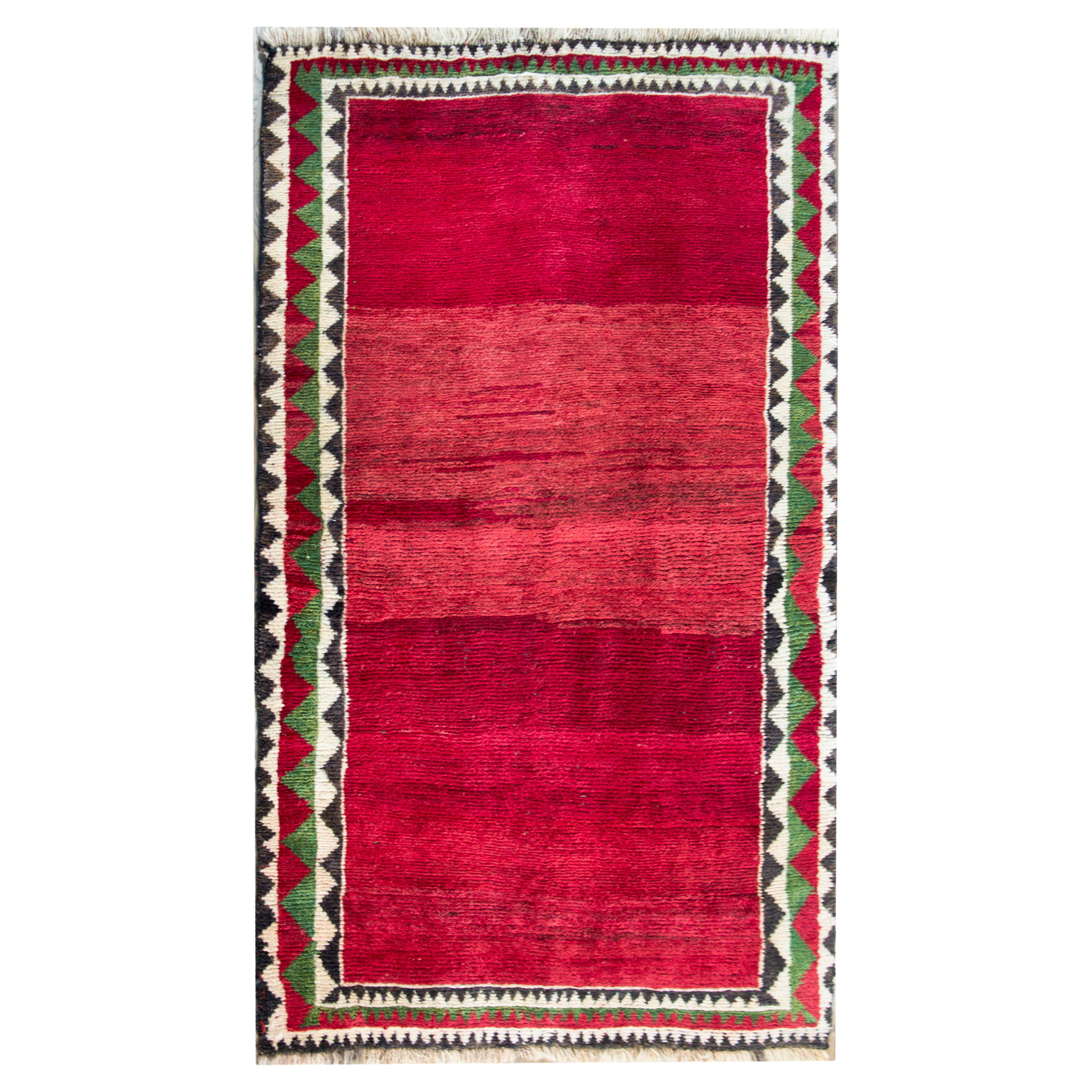 Mid-20th Century Persian Gabbeh Rug For Sale