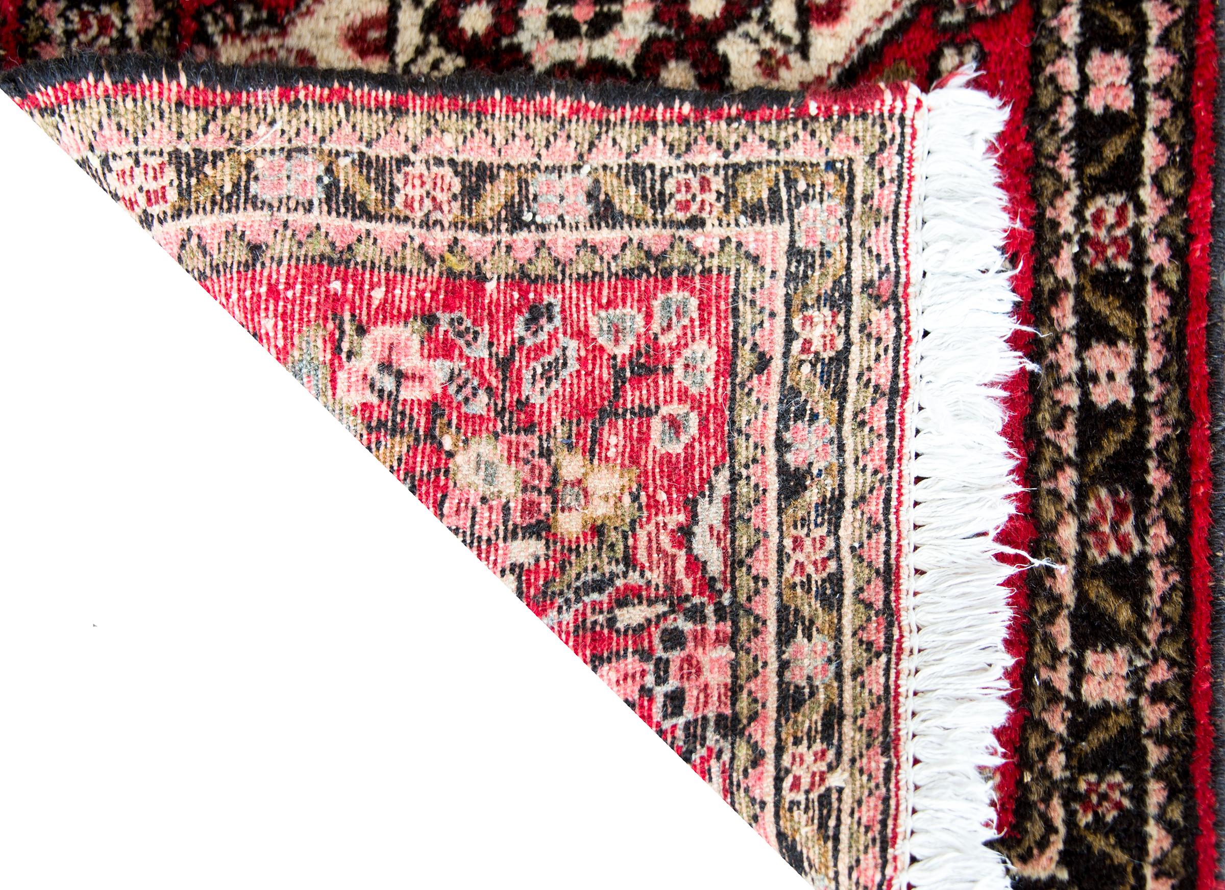 Mid-20th Century Persian Hamadan Rug For Sale 4