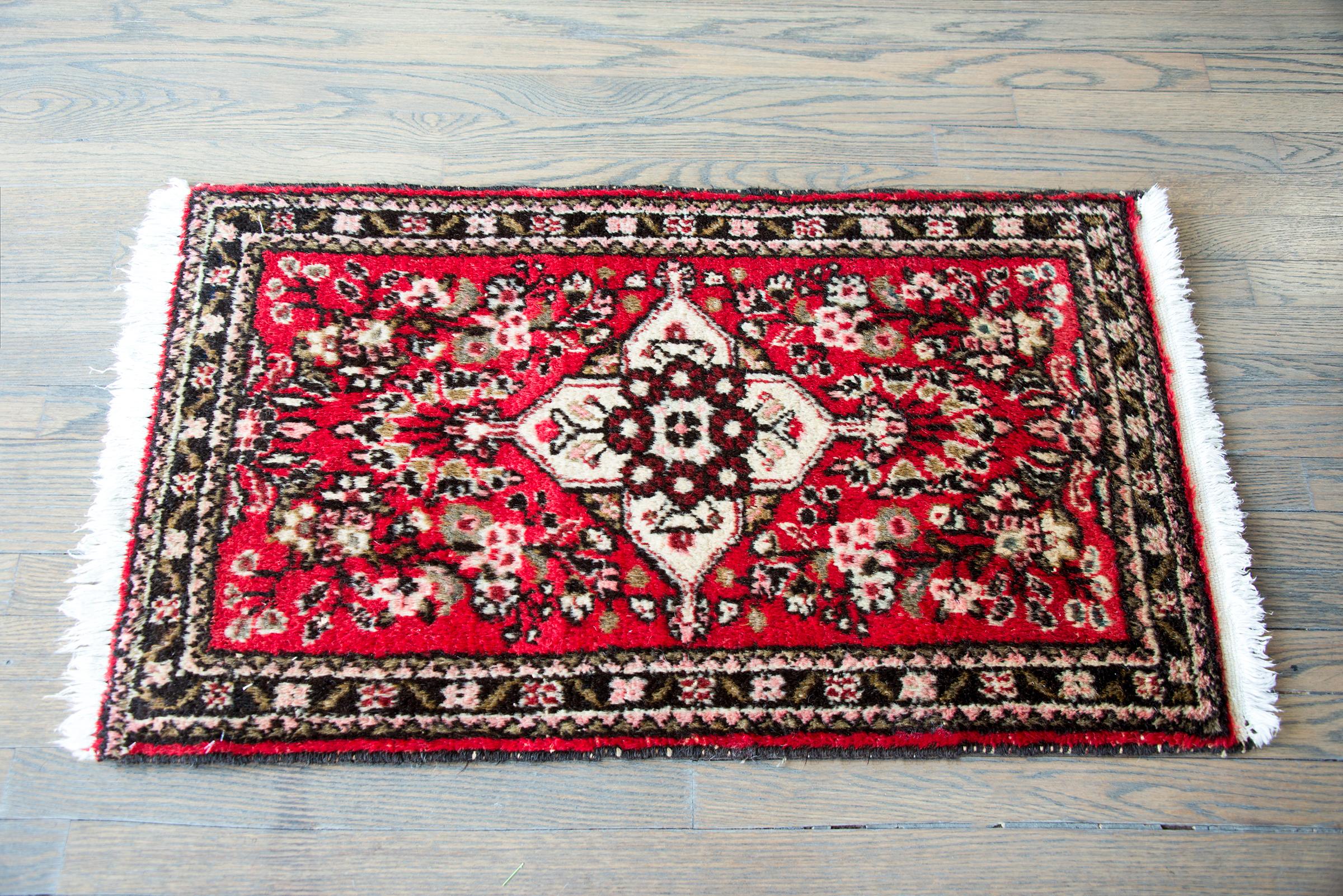 Persischer Hamadan-Teppich aus der Mitte des 20. Jahrhunderts im Angebot 5