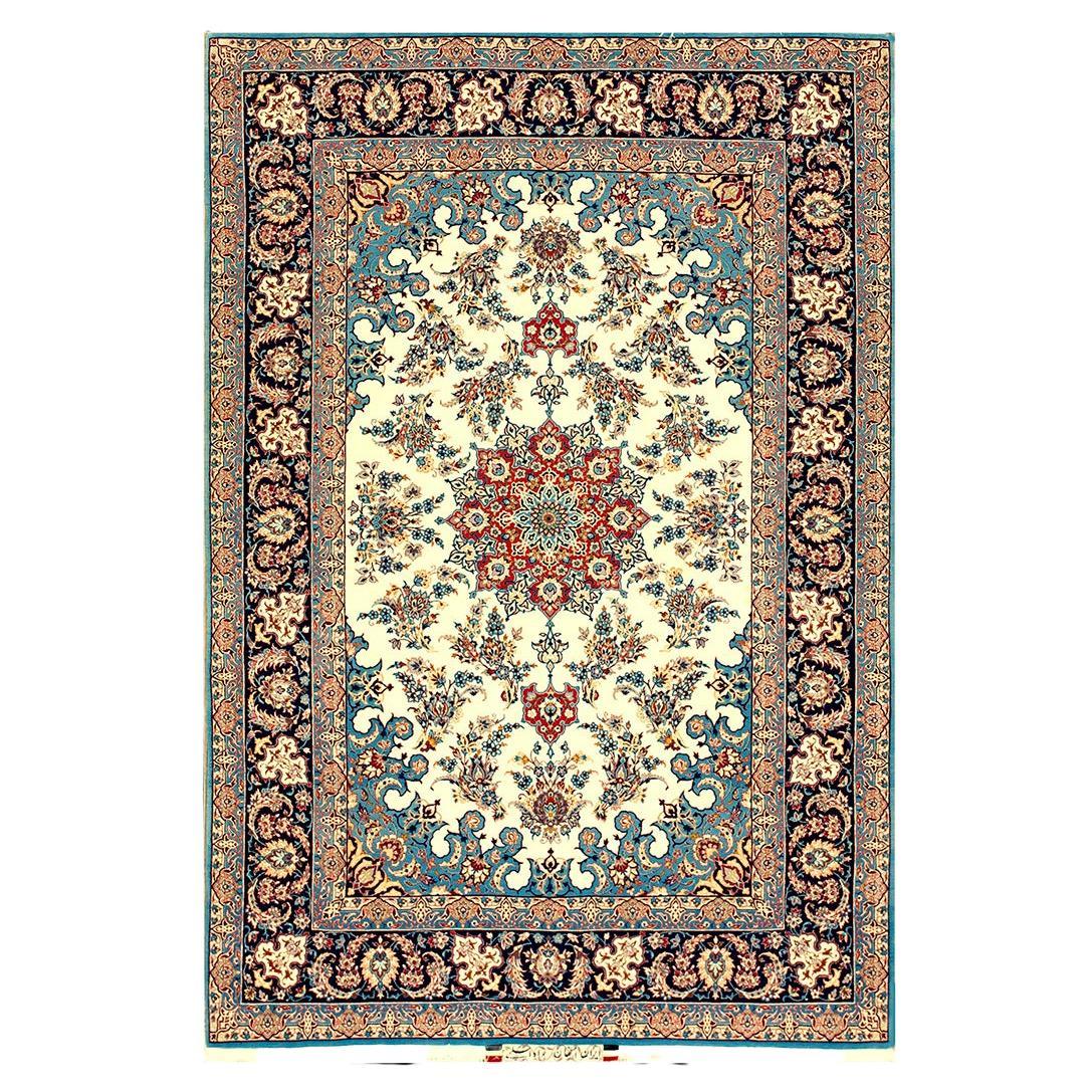 Mid-20th Century Persian Isfahan Carpet