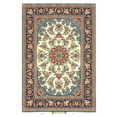 Mid-20th Century Persian Isfahan Carpet