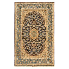 Mid 20th Century Persian Isfahan Carpet Signed Abtin (4'10" x 7 10" - 147 x 238)