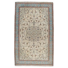 Mid-20th Century Persian Isfahan Oversize Carpet