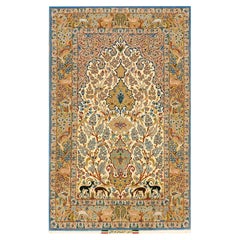 Tappeto Isfahan persiano della metà del XX secolo ( 3'7" x 5'8" - 110 x 173 )