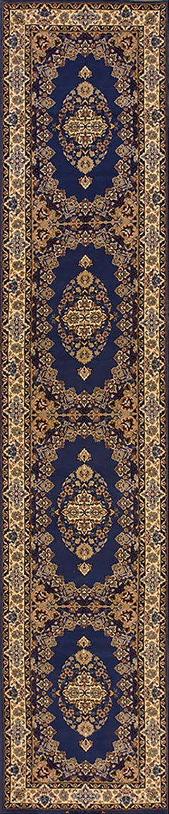 Mid 20th Century Persian Isfahan Runner Carpet ( 2'9" x 13'10" - 85 x 422 )