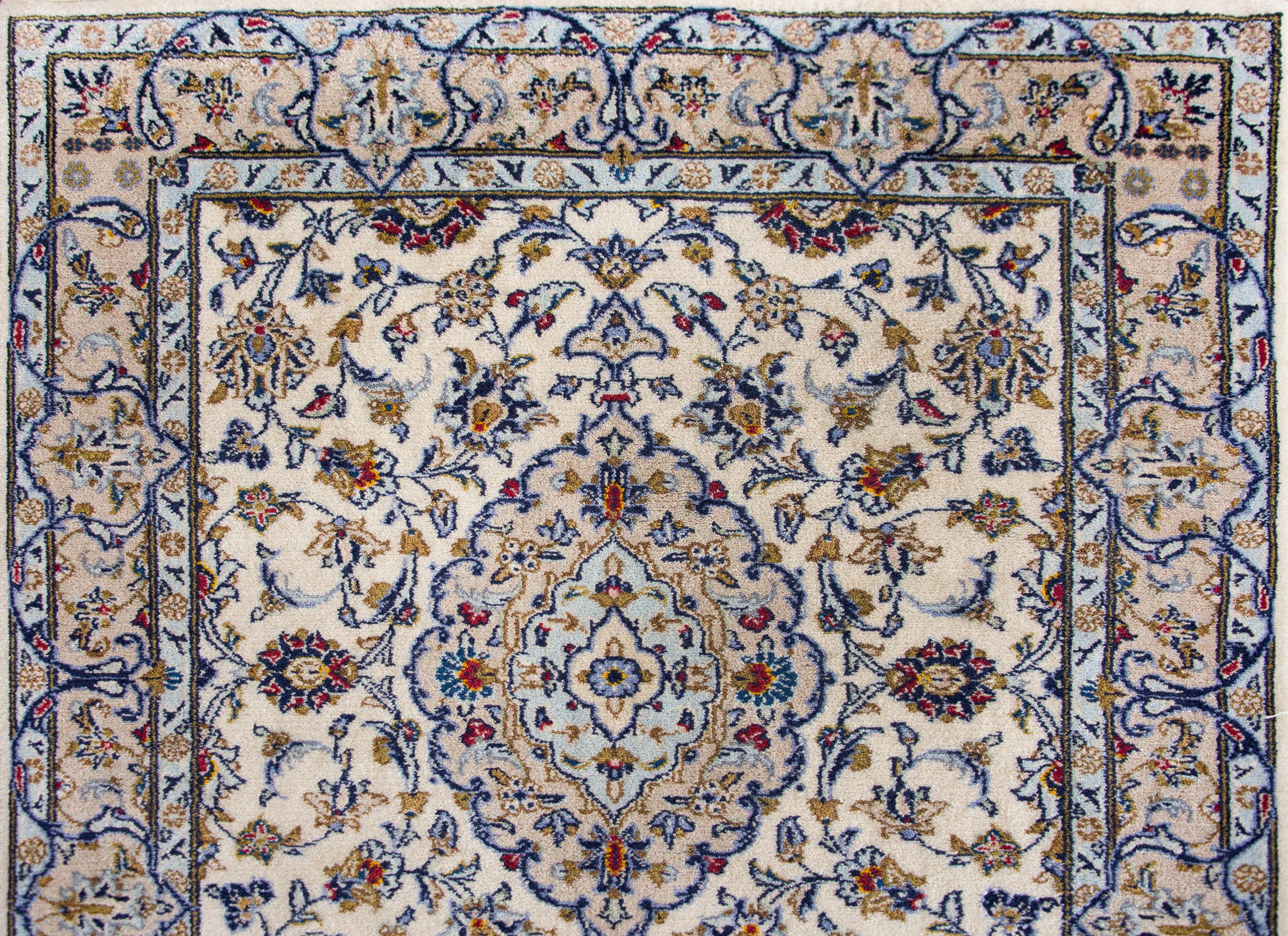 Mid-20th Century Persian Kashan Runner For Sale 5