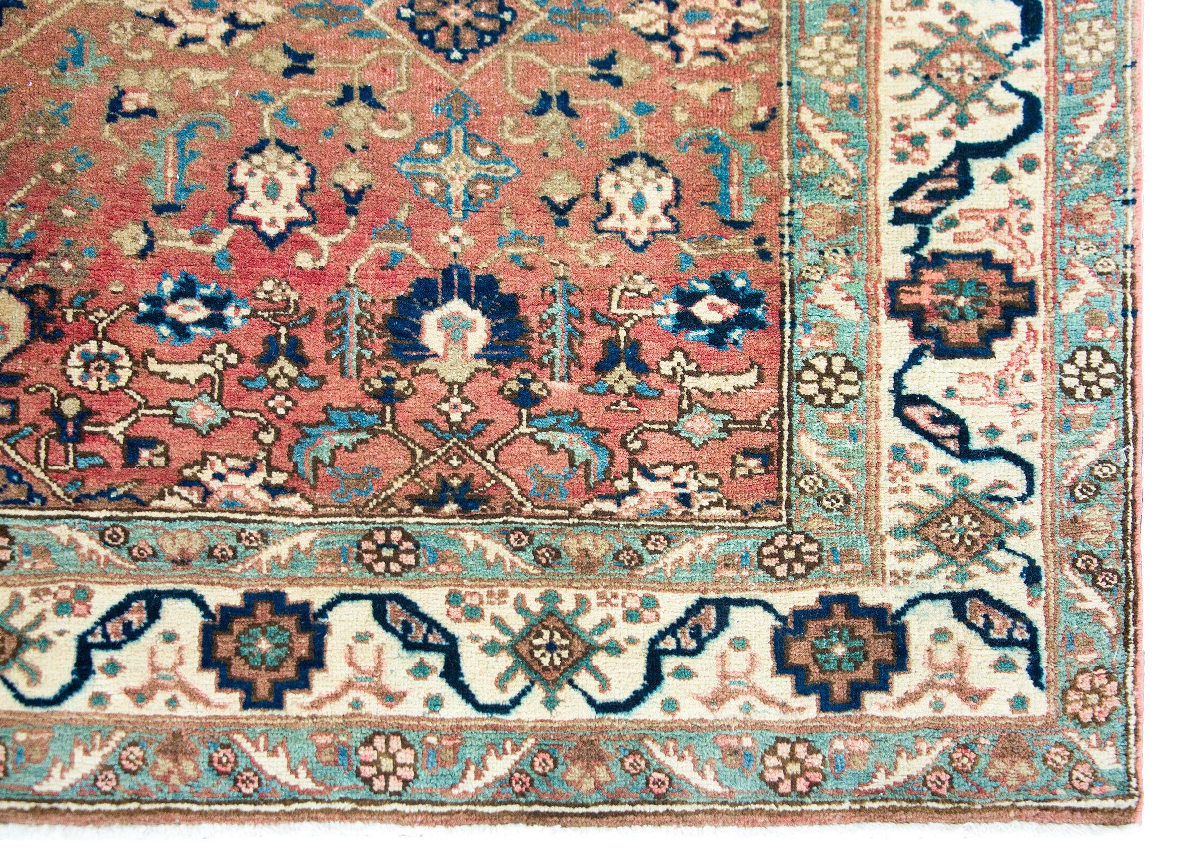 Mid-20th Century Persian Khoy Rug For Sale 7