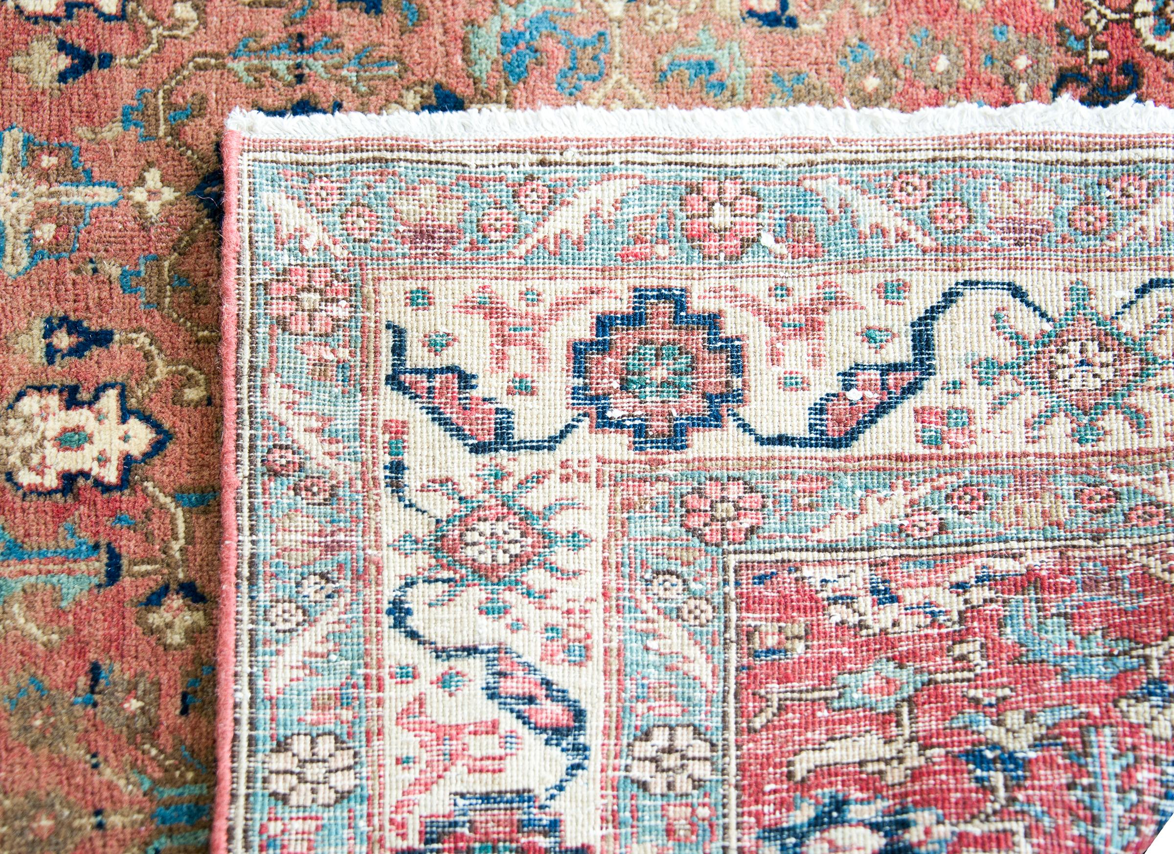 Mid-20th Century Persian Khoy Rug For Sale 8